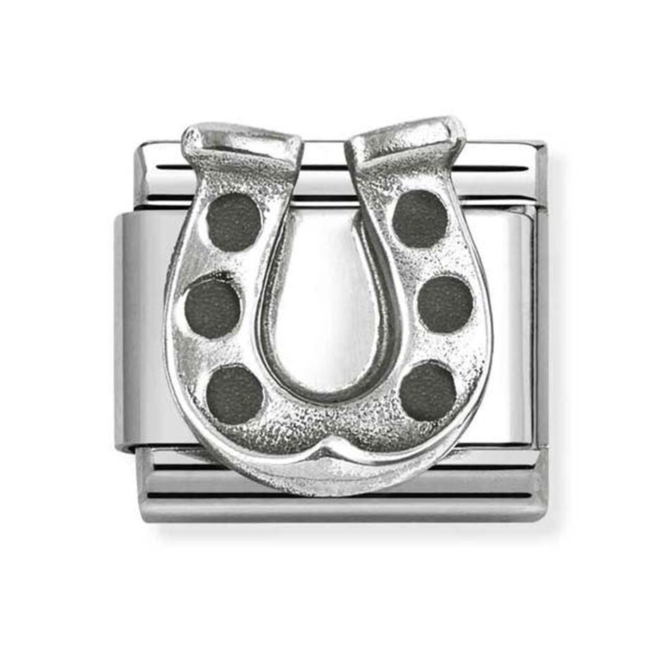 Nomination Silver Horseshoe Charm 330101-94