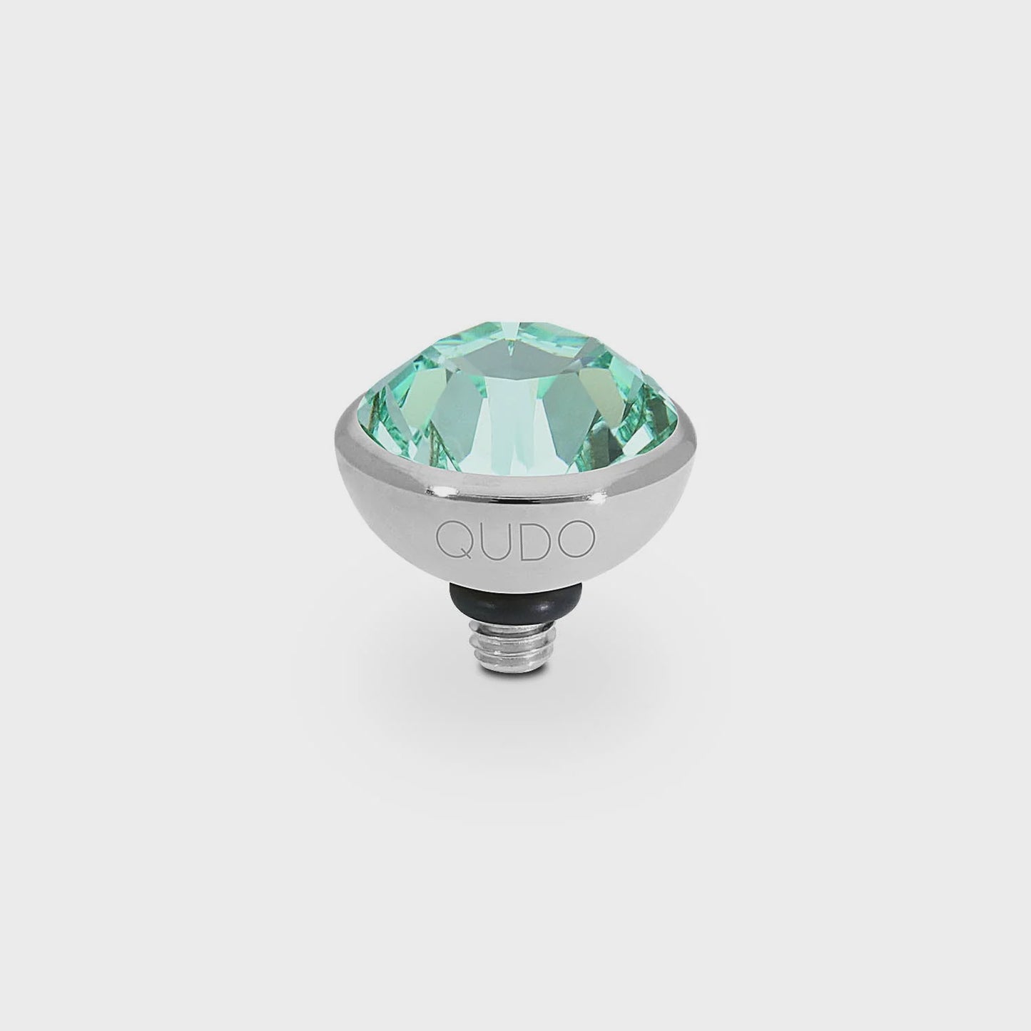 Qudo S/S Bottone 10mm Top Chrysolite 615658