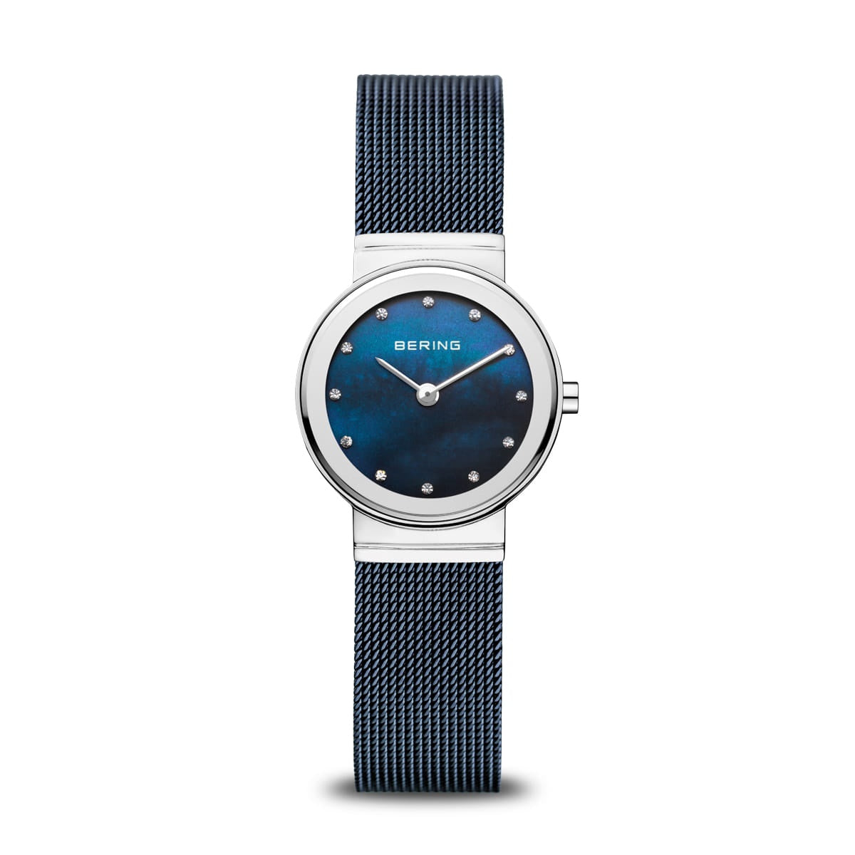 Bering S/S Blue Mesh Watch 10126-307