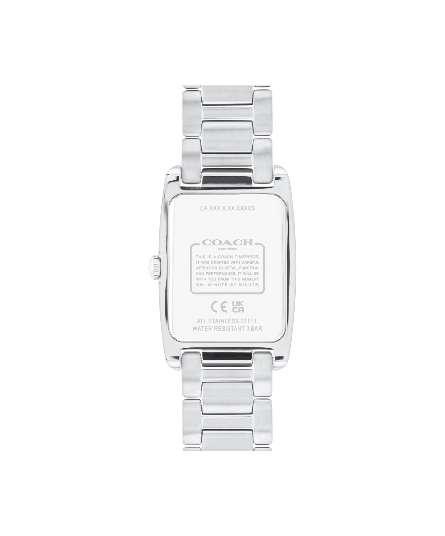 COACH Reese 35mm Stainless Steel and Yellow Gold Tone Crystal Ladies Watch 14504318
