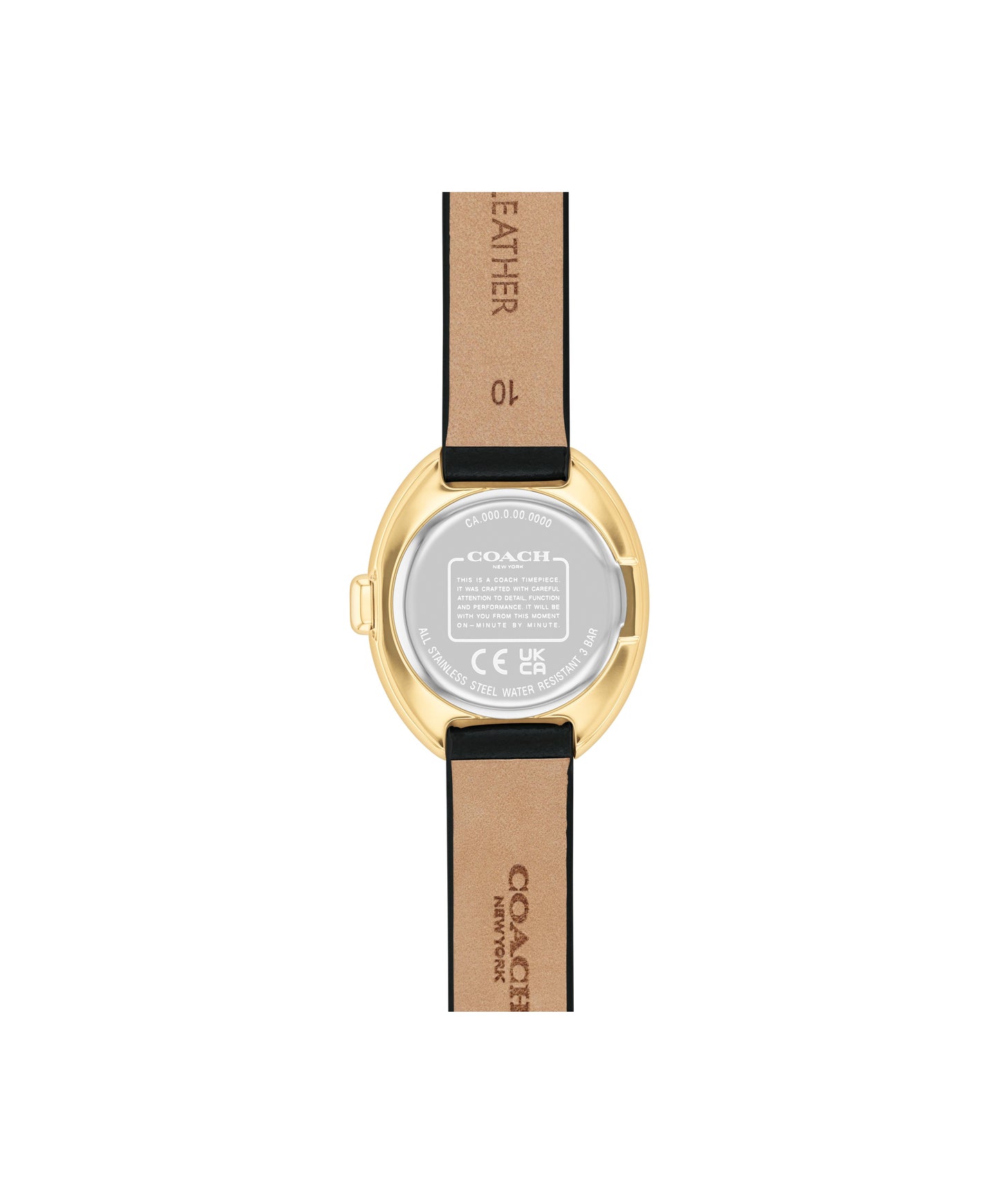 COACH Sammy 22mm Yellow Gold Tone Ladies Watch 14504421