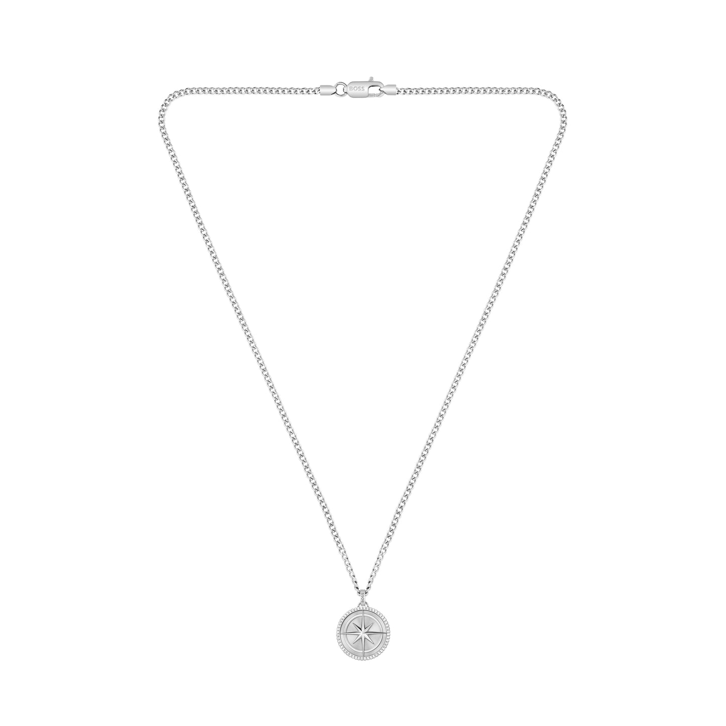 Gents BOSS North Stainless Steel Necklace 1580841