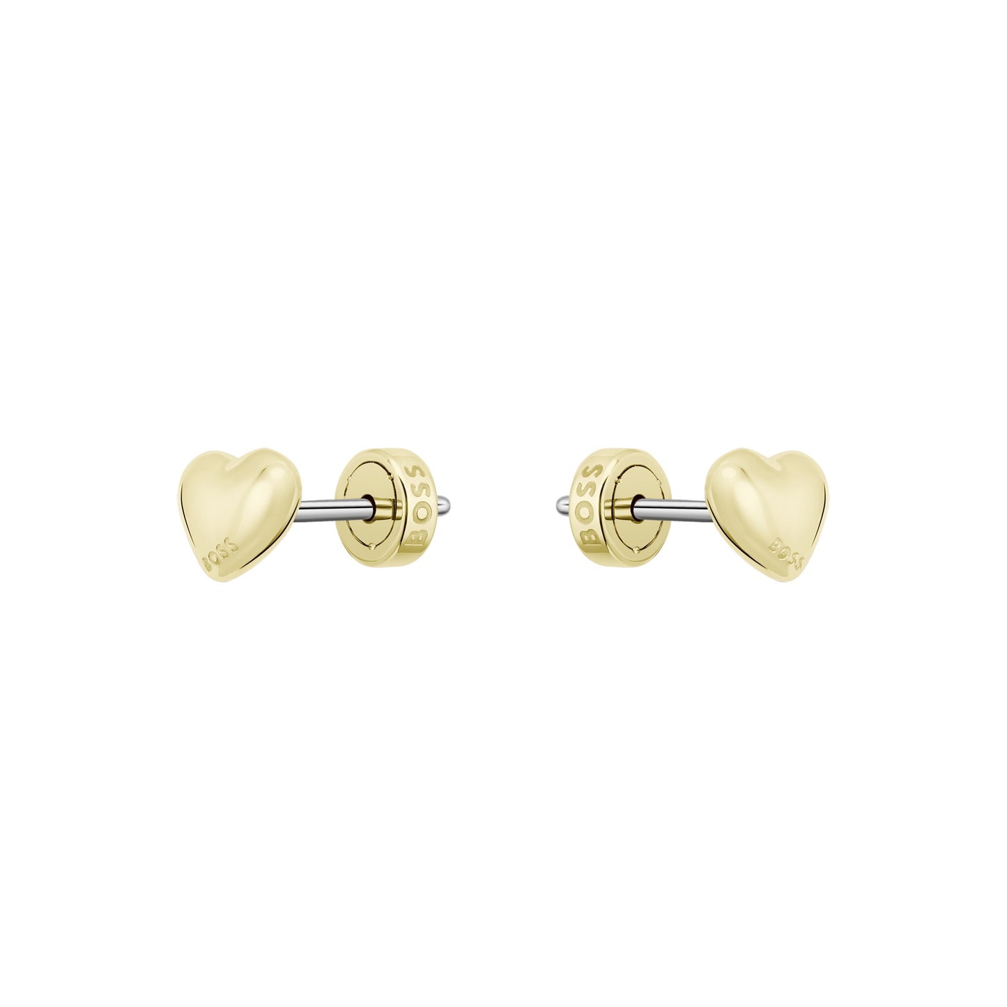 BOSS Honey Heart Gold IP Earrings 1580850