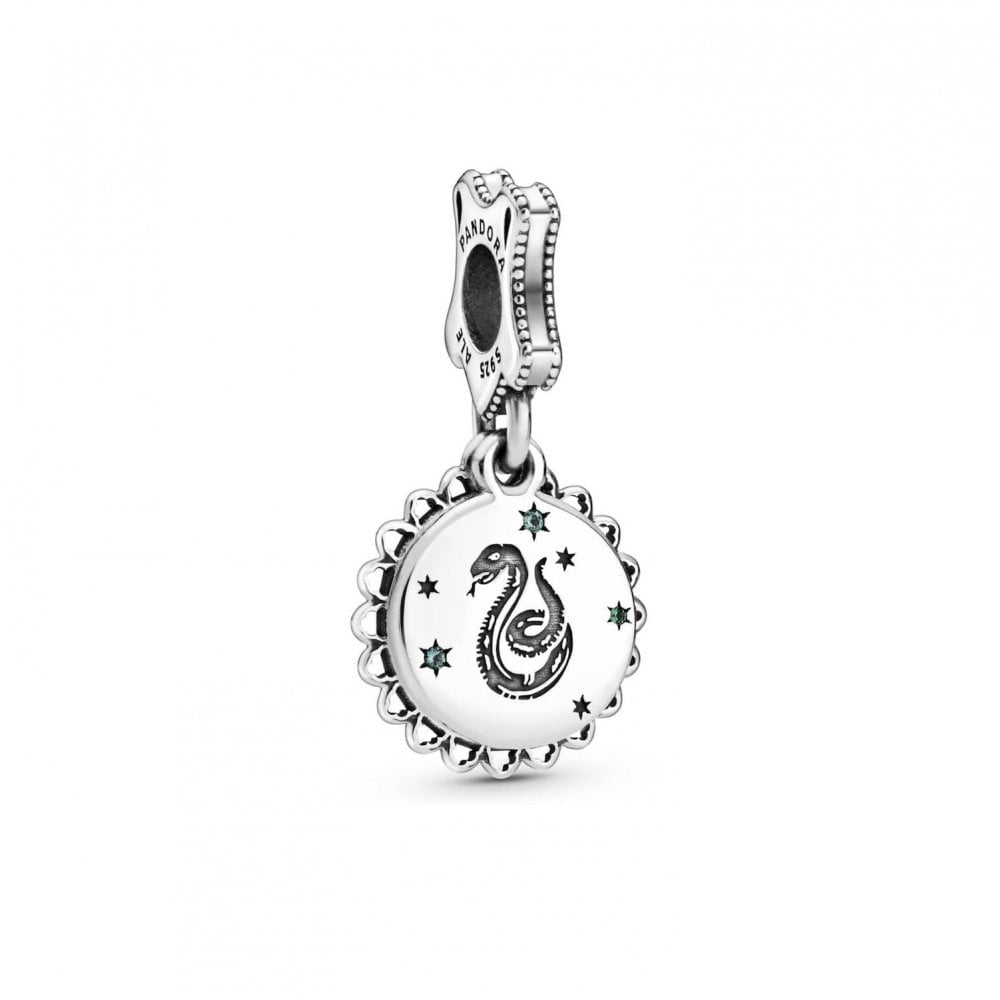 PANDORA Harry Potter Slytherin Dangle Charm 798620C01