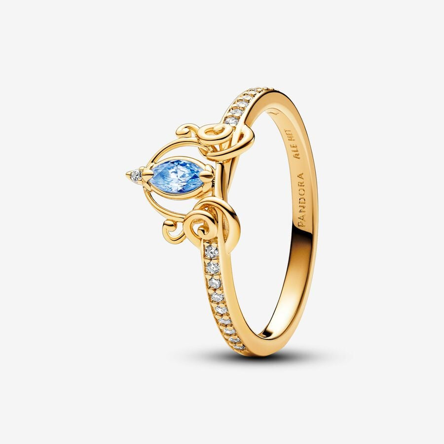 PANDORA Disney Cinderella's Carriage Ring 163059C01