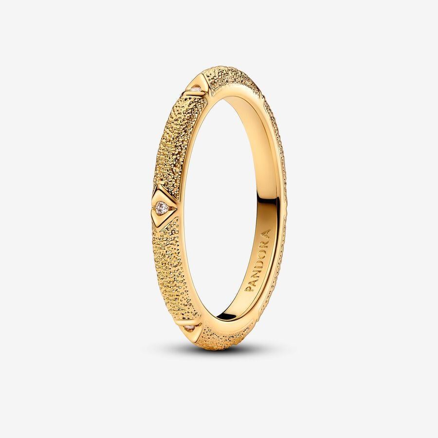 PANDORA ME Texture & Stones Ring 163322C01