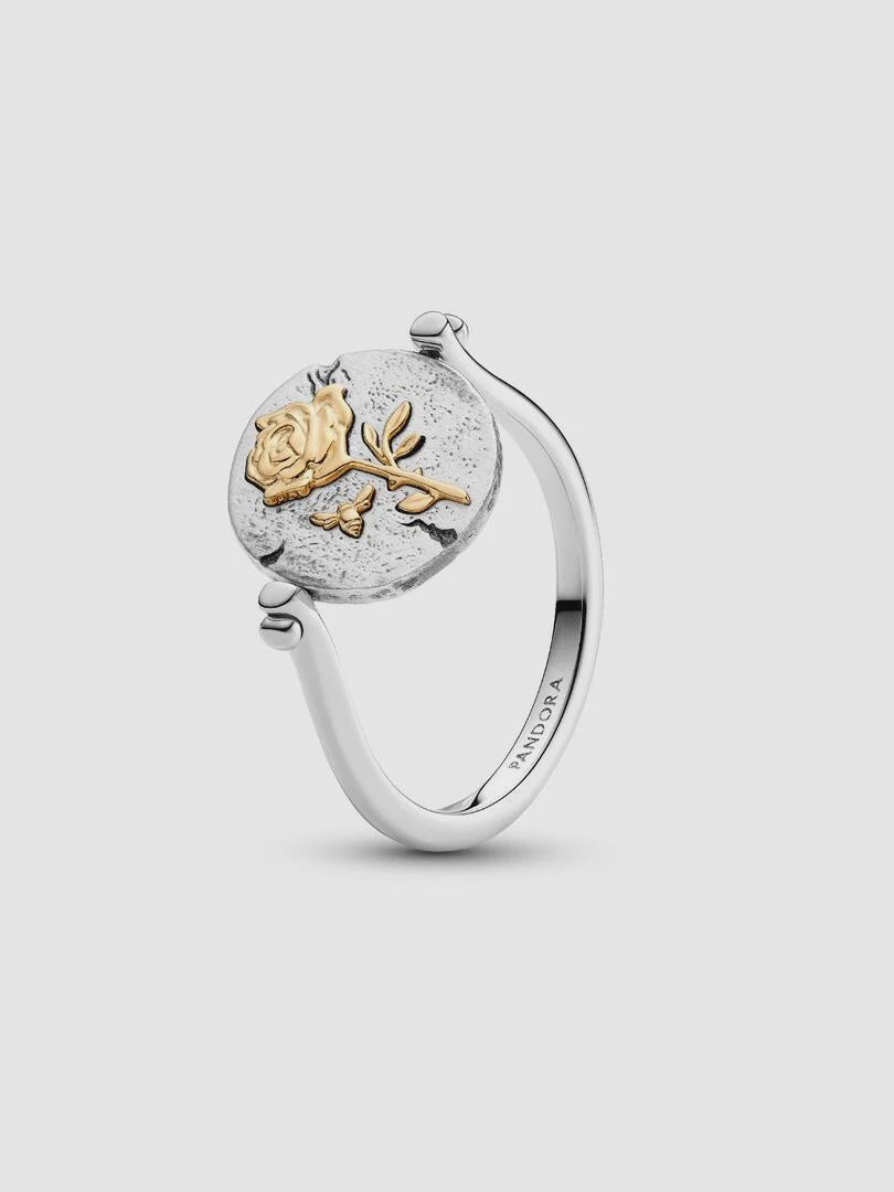 PANDORA Rose Reversible Medallion Ring 164811C00
