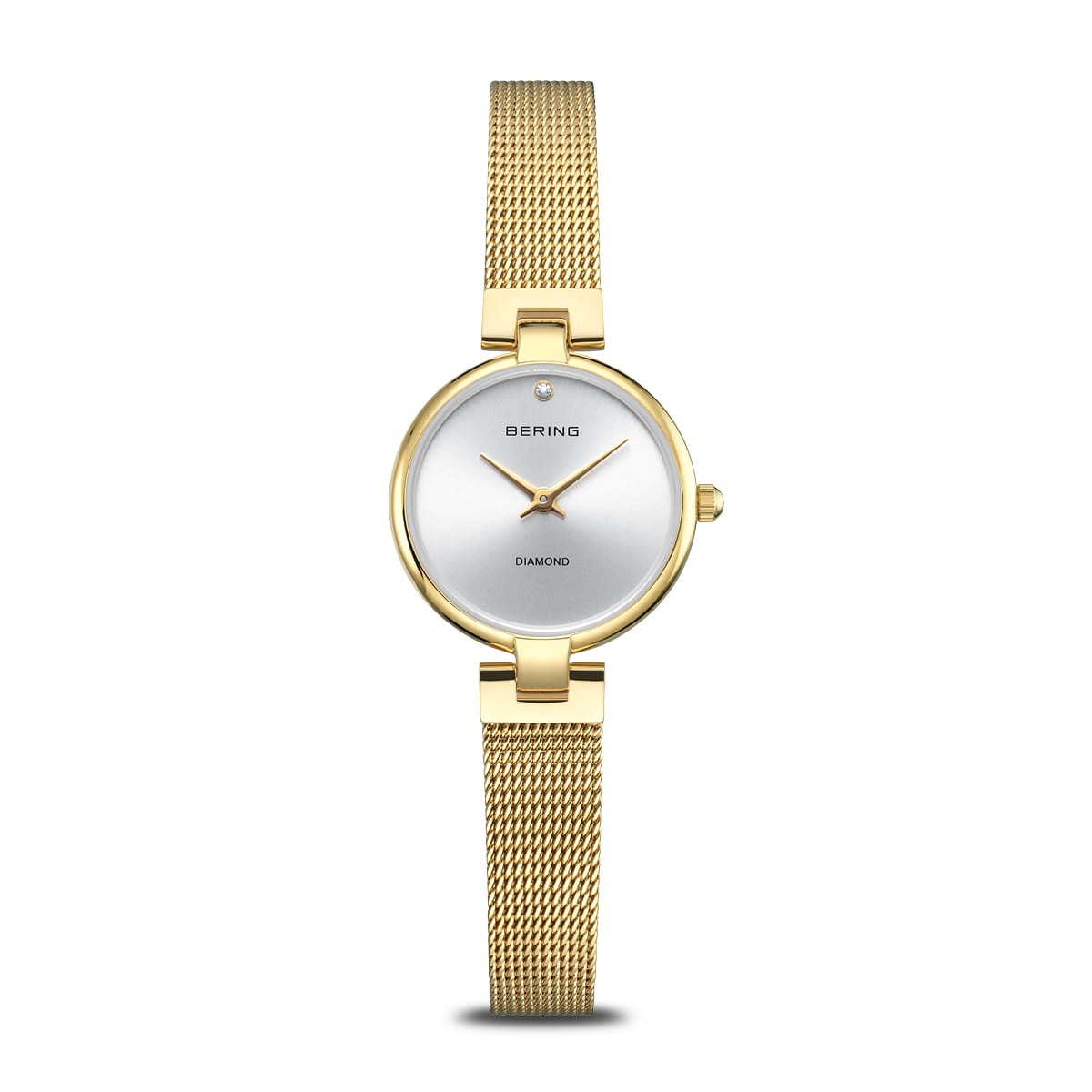 Bering Classic Polished Yellow Gold Tone Watch 17724-330