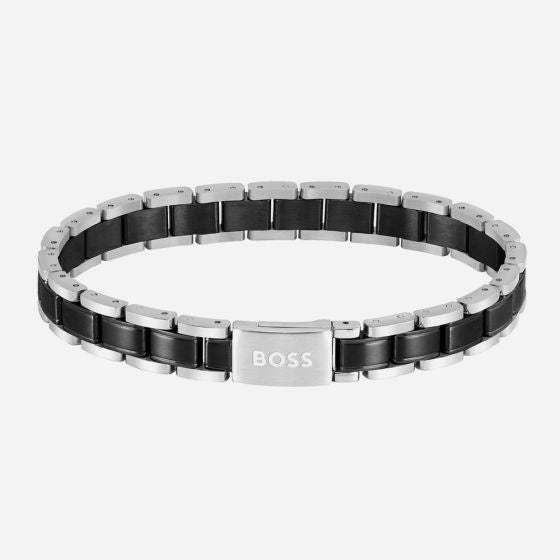 BOSS Black Metal Link Bracelet 1580665