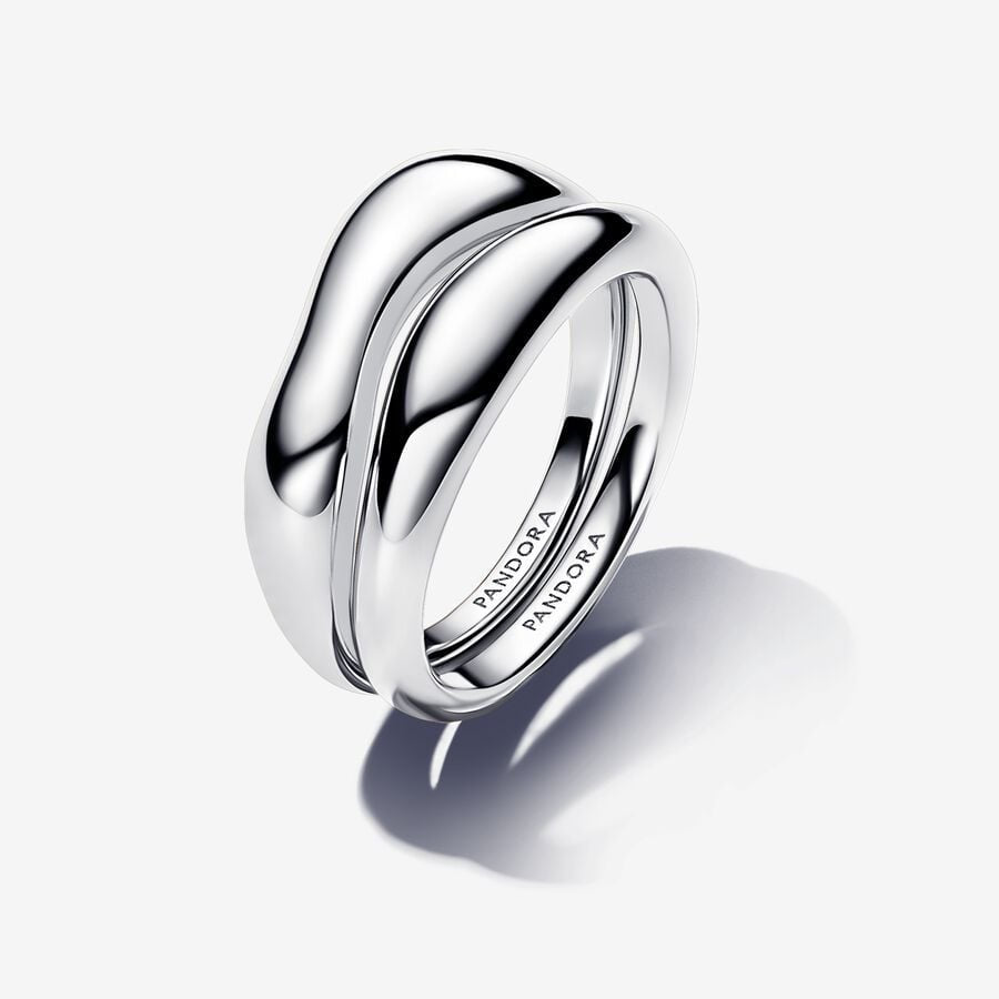 PANDORA Essence Organically Shaped Stacking Rings 193264C00