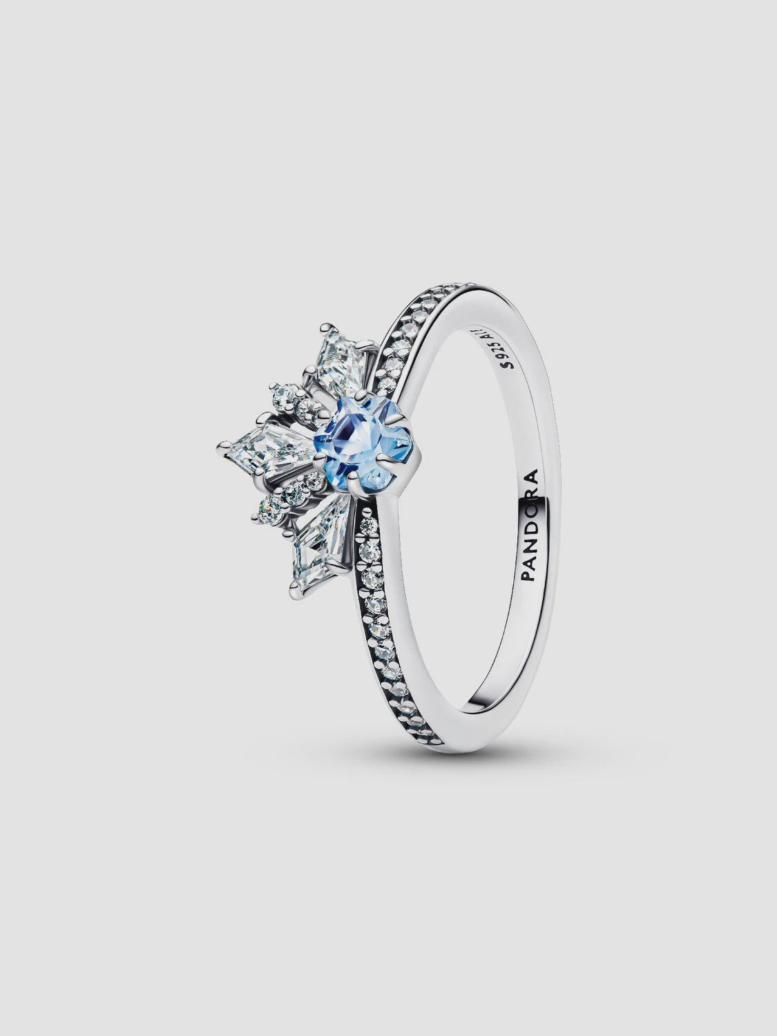PANDORA Disney Frozen Queen Elsa Tiara Ring Sterling Silver 194134C01
