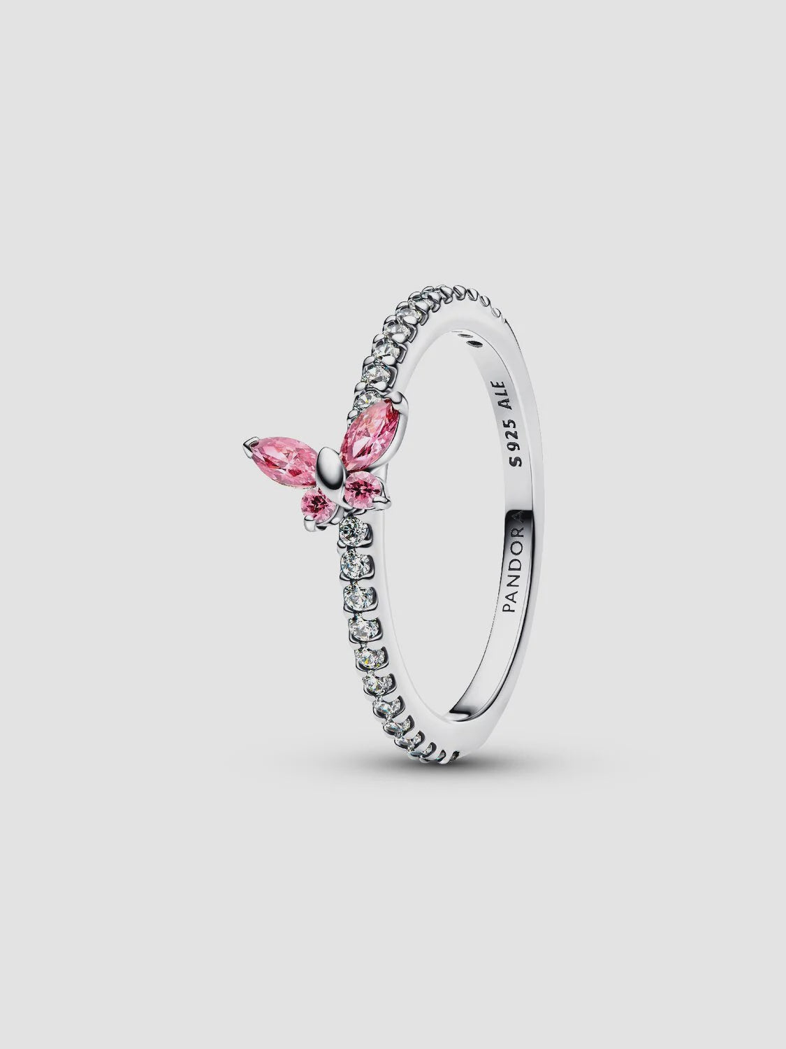 PANDORA Sparkling Butterfly Ring Sterling silver 194269C02
