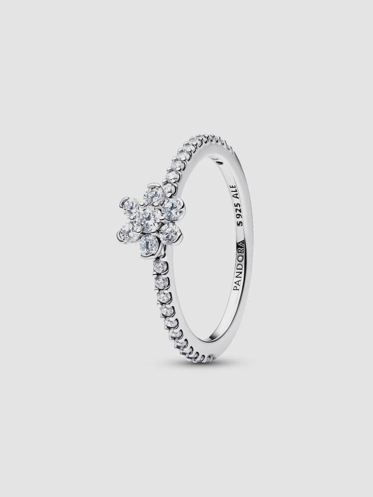 PANDORA Sparkling Flower Ring Sterling silver 194499C01