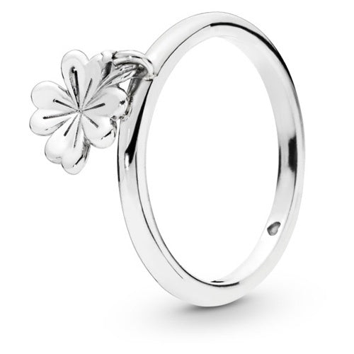 PANDORA Dangling Clover Ring 197938