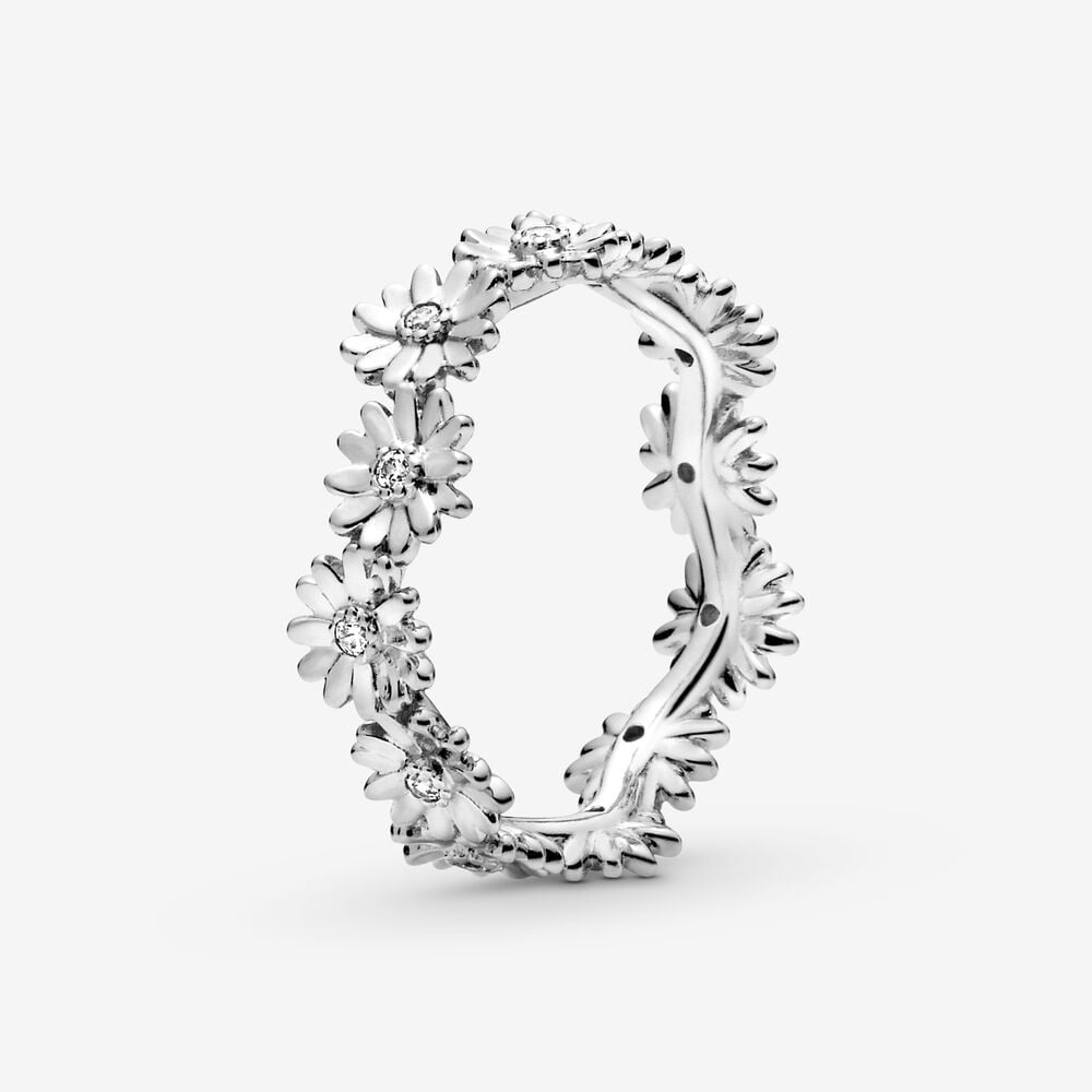 PANDORA Sparkling Daisy Flower Crown Ring 198799C01