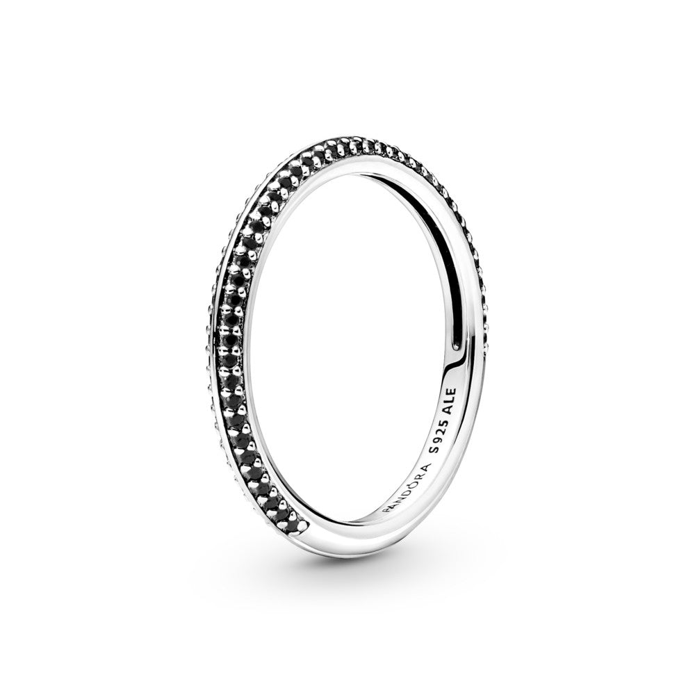 PANDORA ME Black Pavé Ring 199679C02