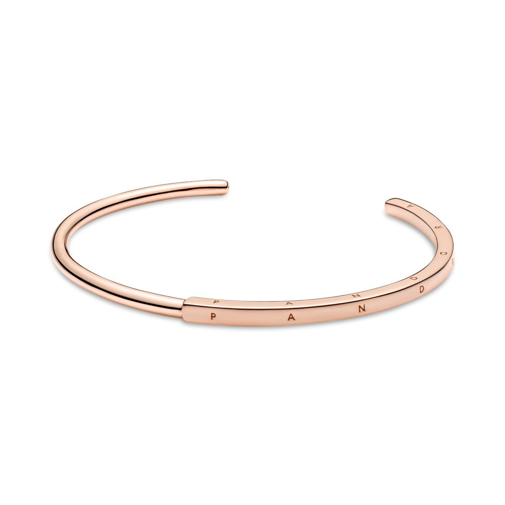PANDORA Rose Logo Open Bangle 589493C00