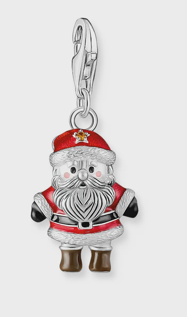 Thomas Sabo Silver Santa Claus Charm Pendant 2196-691-7