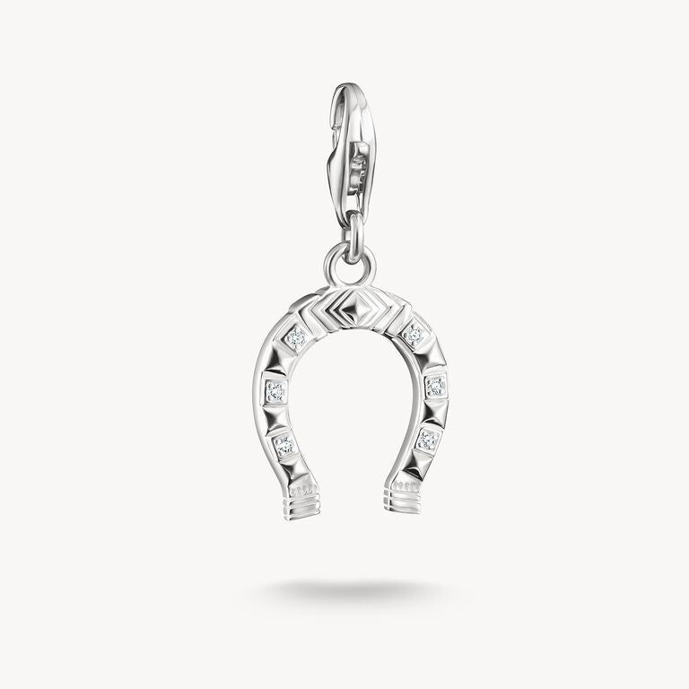 Thomas Sabo Silver Charm Pendant Western Horseshoe Original 2234-051-14