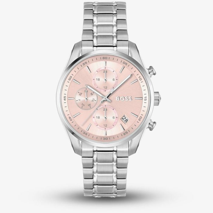 Boss S/S Watch with Pink MOP Dial 1502765