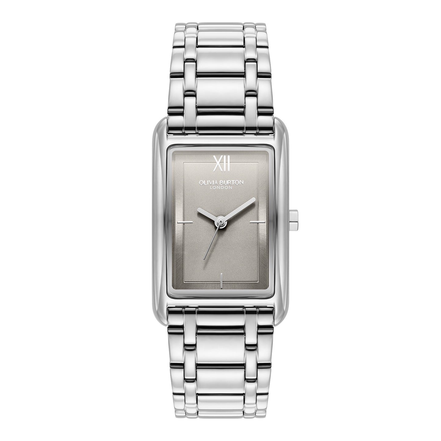 Olivia Burton Classic 23mm Grove Dove Grey & Silver Bracelet Watch 24000194