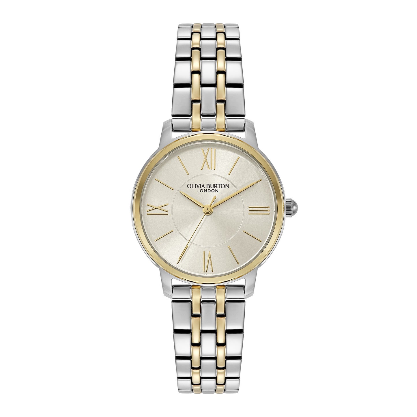 Olivia Burton 30mm Westbourne Stainless Steel & Gold IP Watch 24000351