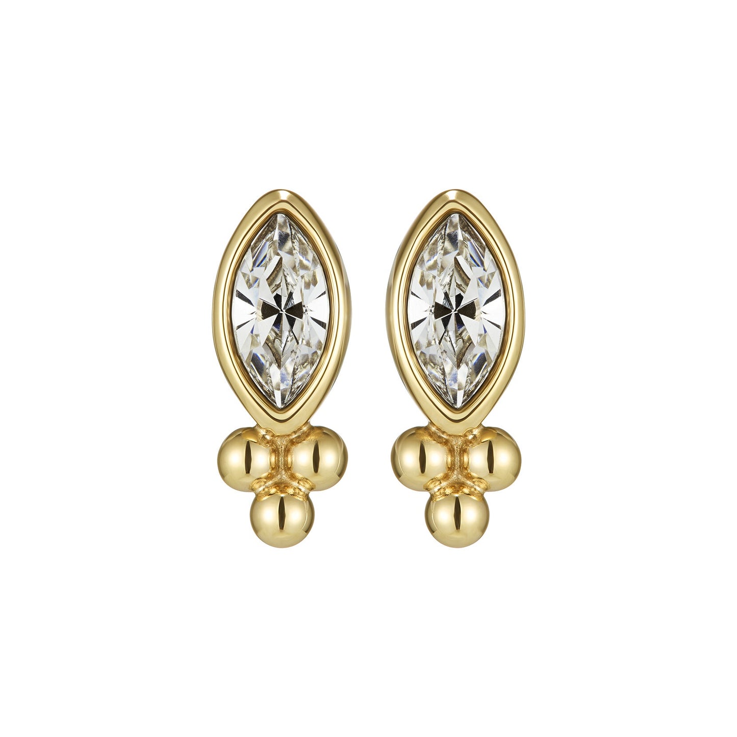 Olivia Burton Dainty Gold Plated Stud Earrings 24100286