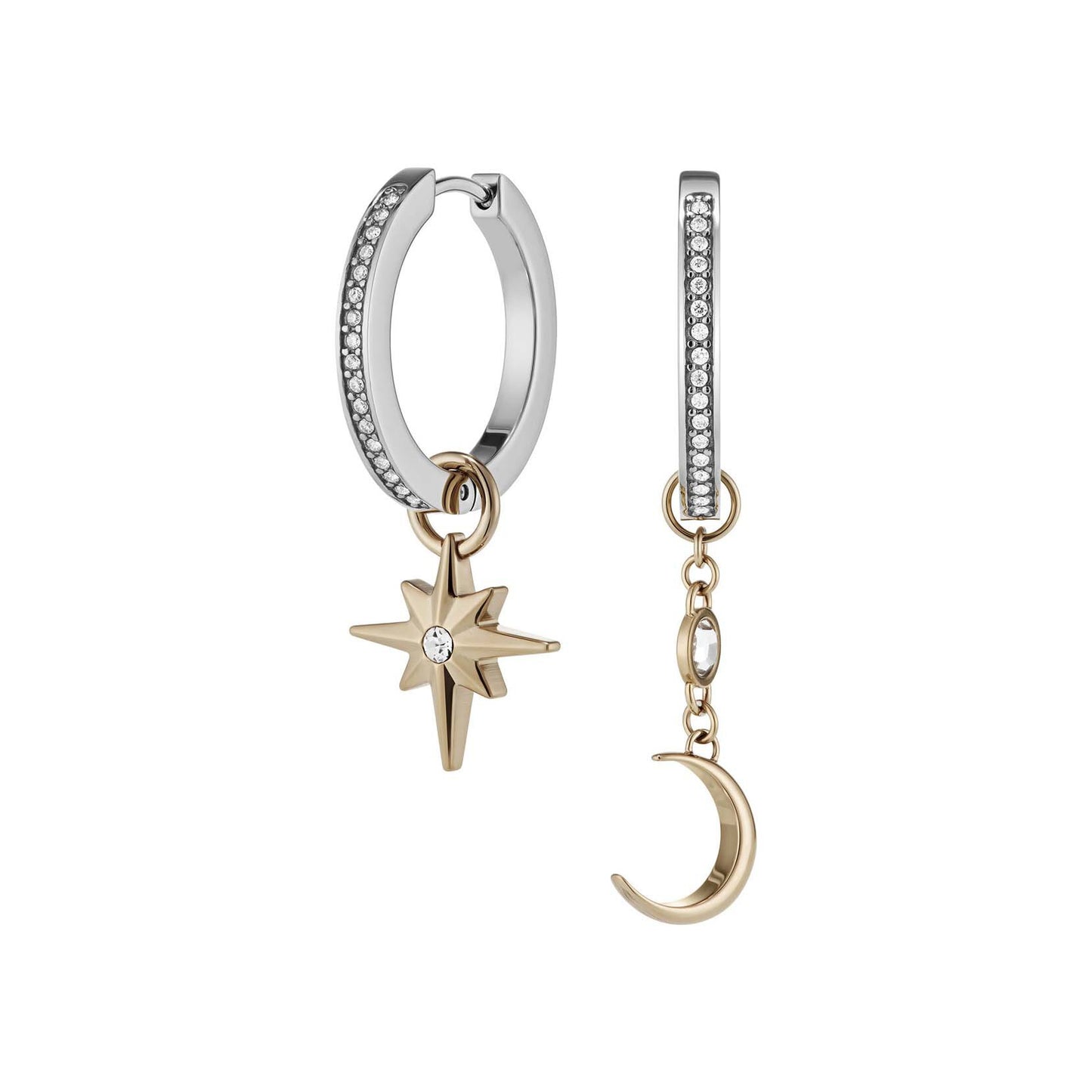 Olivia Burton Celestial Moon & Star Huggie Earrings 24100472