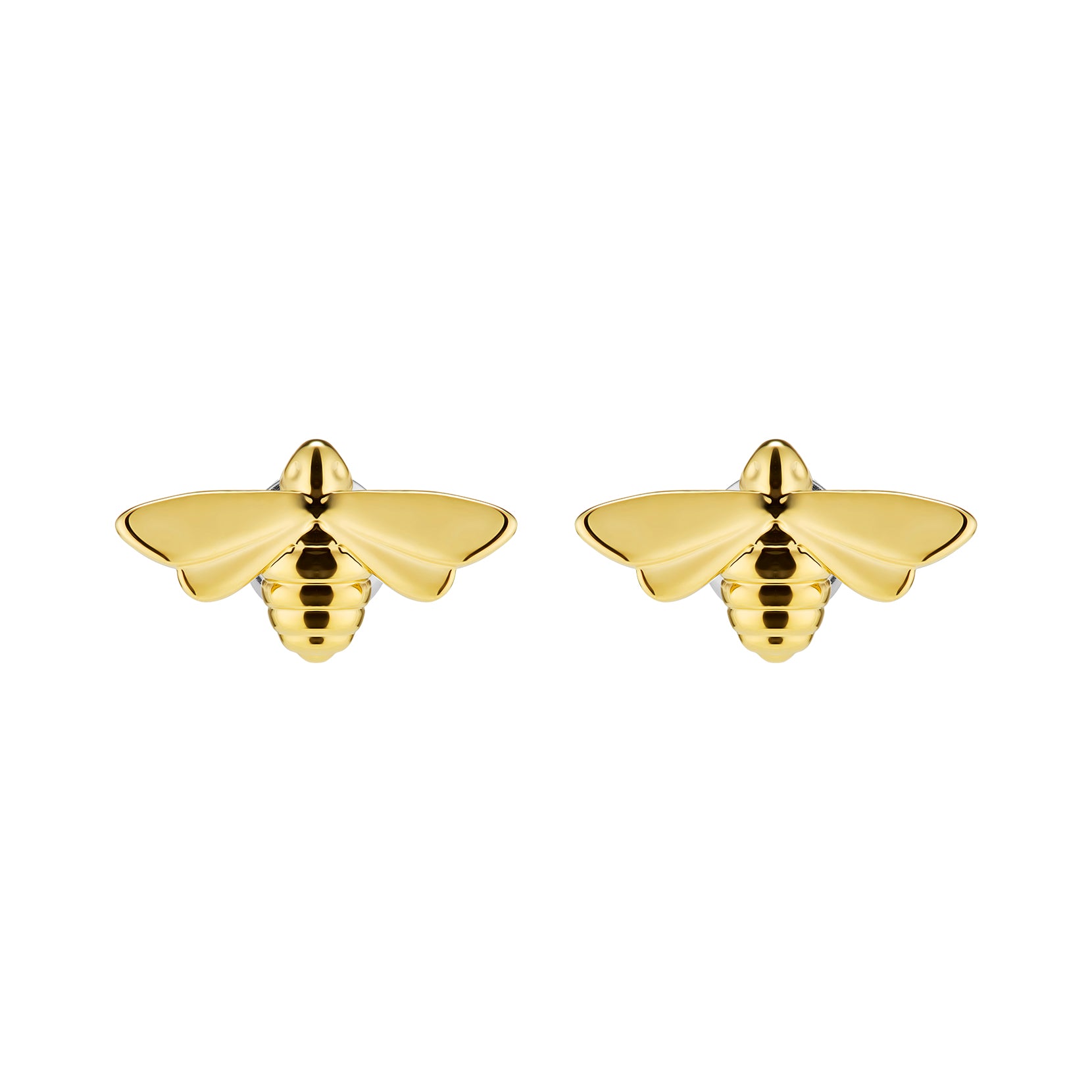 Olivia Burton Gold Plated Bee Earrings 24100479