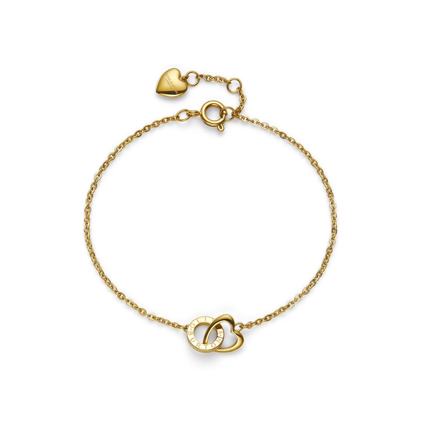 Olivia Burton Gold IP Kindred Interlink Bracelet 24100553