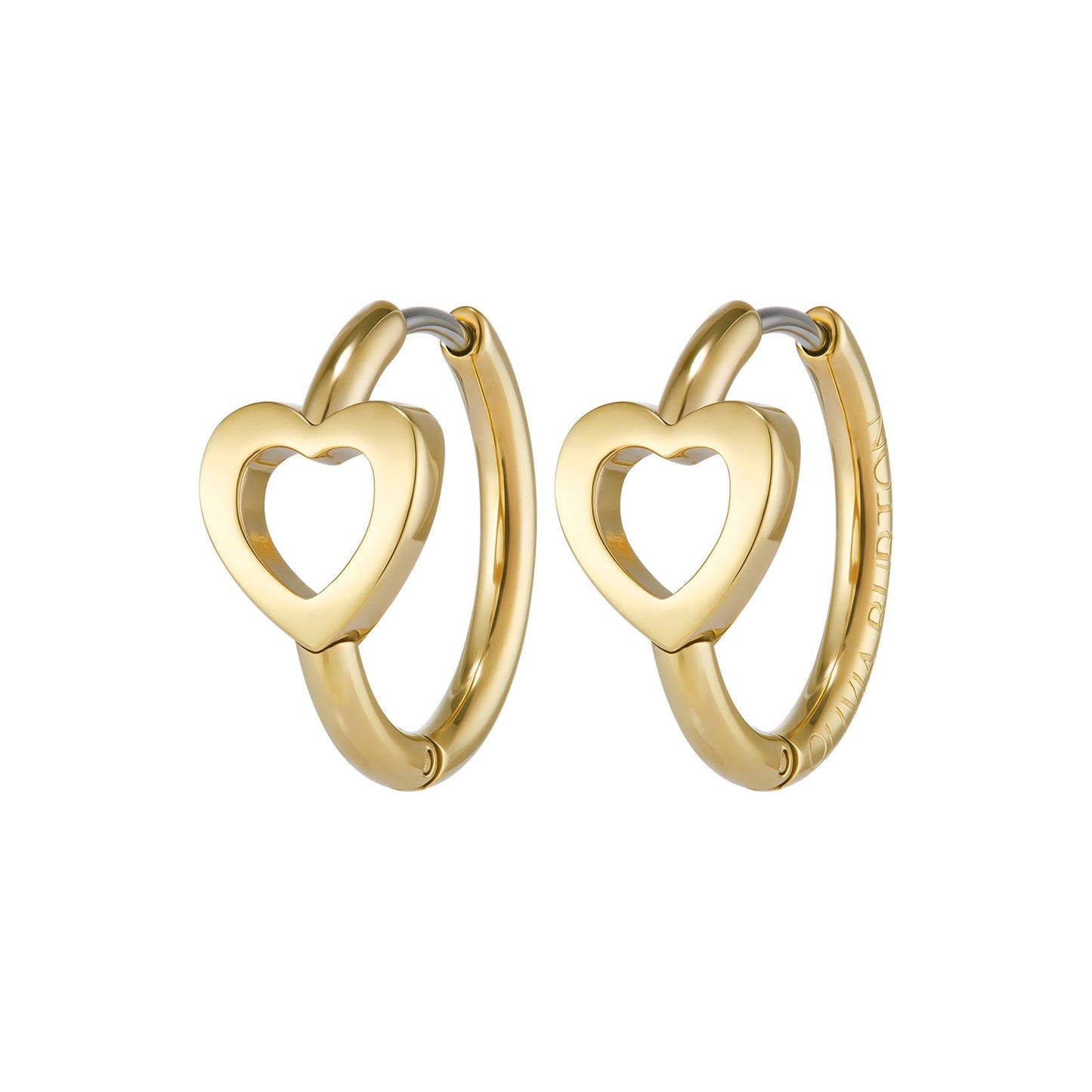 Olivia Burton Gold IP Kindred Interlink Earrings 24100556