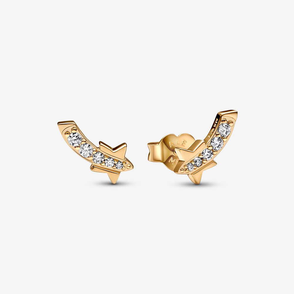 PANDORA Shooting Star Pavé Stud Earrings 262375C01