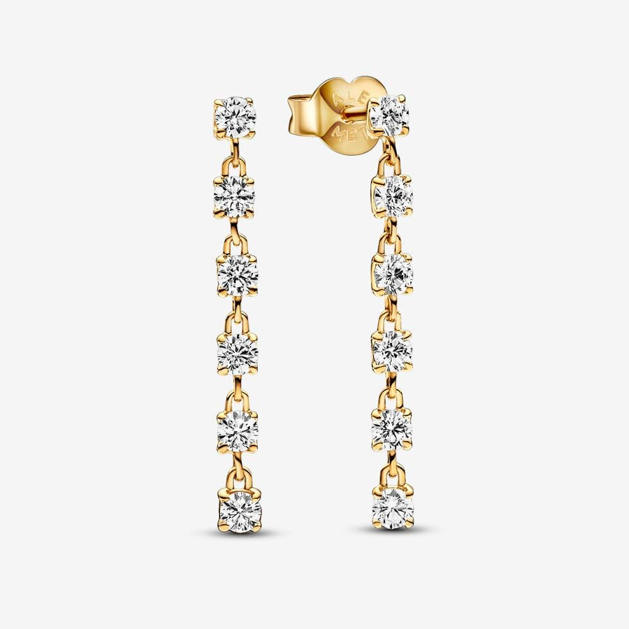 PANDORA Sparkling Stones Drop Earrings 263011C01