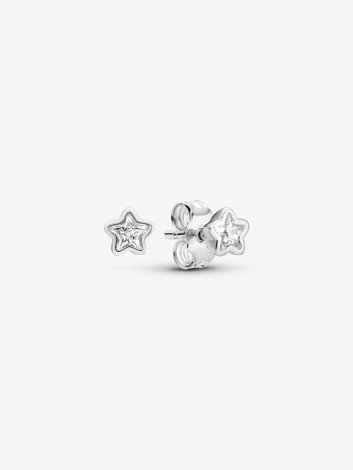 PANDORA Sparkling Star Stud Earrings 290597CZ