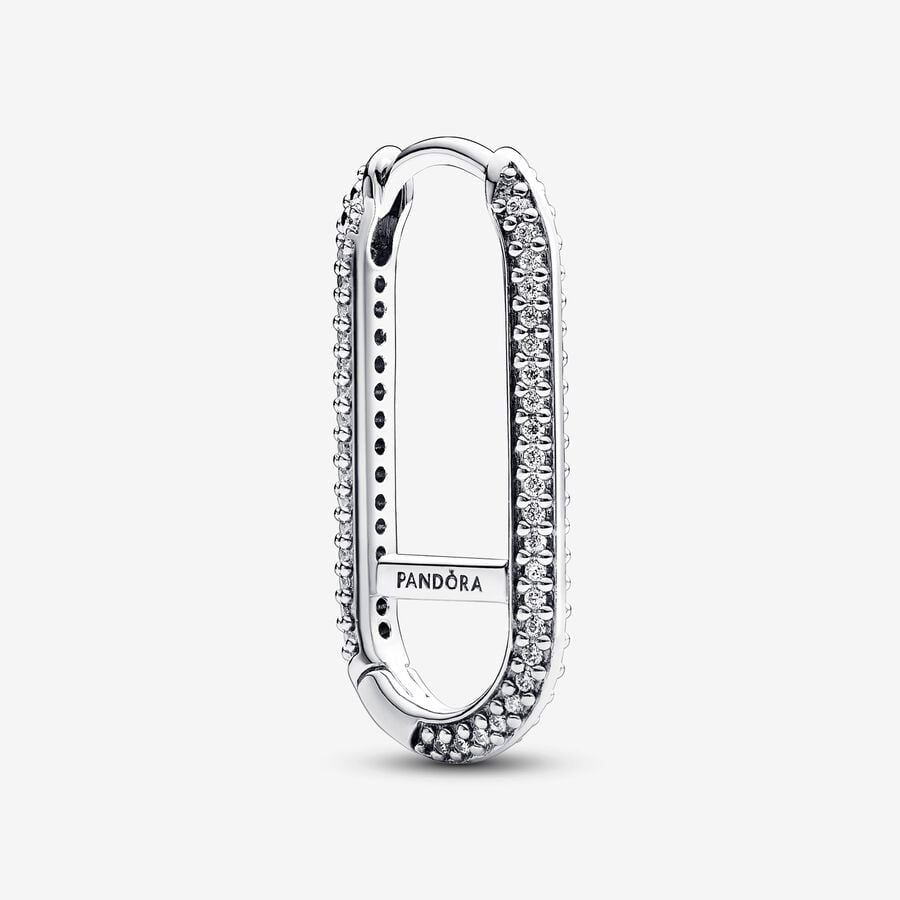 PANDORA ME Extended Pavé Link Single Earring 292796C01