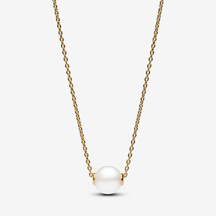 Pandora Treated Freshwater Cultured Pearl Collier Necklace 363167C01-45