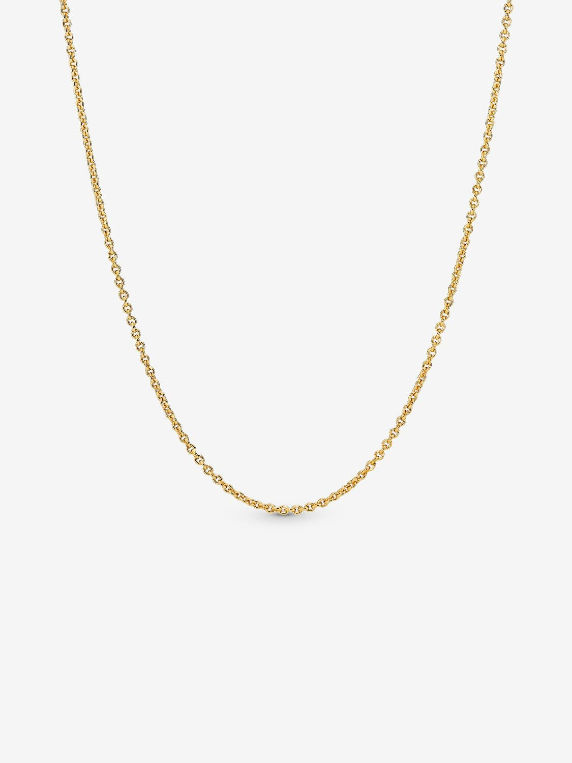 Pandora Classic Cable Chain Necklace 14k gold plating 368727C00-45