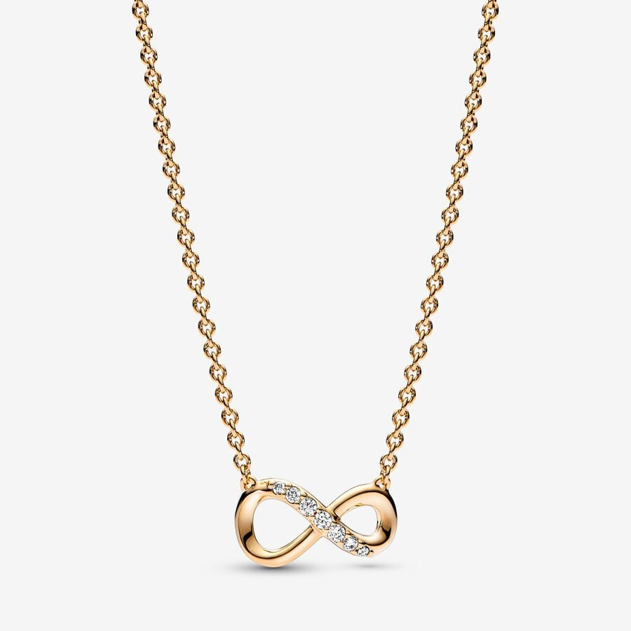 PANDORA Sparkling Infinity Collier Necklace 368821C01-50