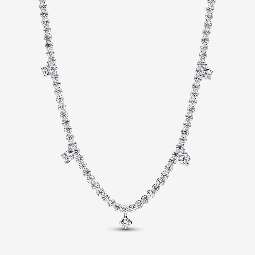 Pandora Sparkling Drop Collier Necklace 392405C01-43