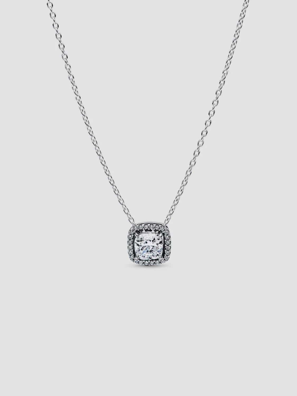 Pandora Halo Pendant Collier Necklace Sterling silver 393560C02-45
