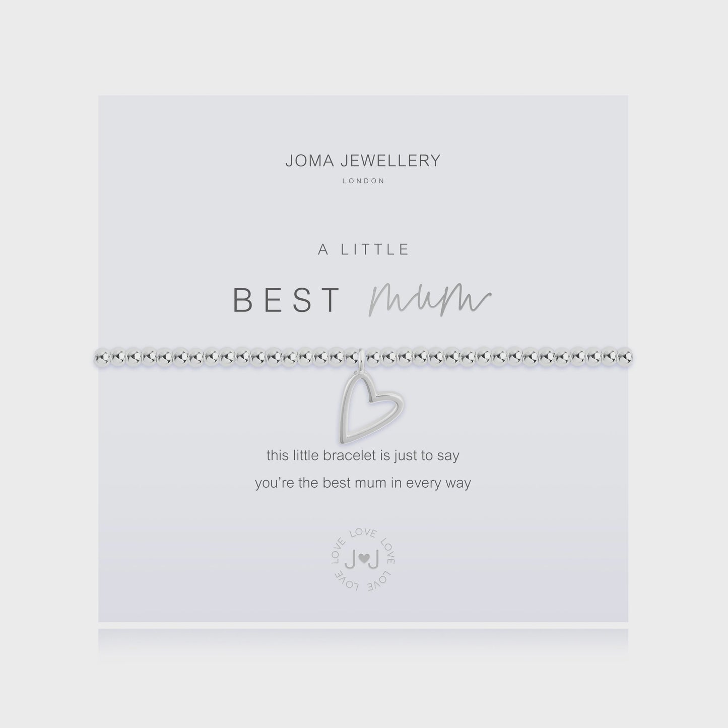 Joma A Little Best Mum Bracelet 4082