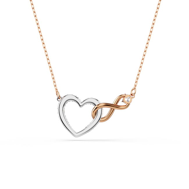 Swarovski Hyperbola necklace Infinity and heart 5518865