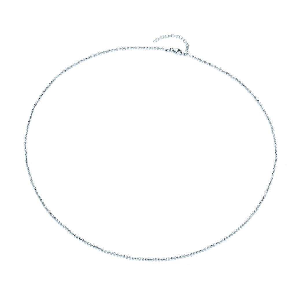 Silver Diamond Cut Popcorn Chain 1760/16
