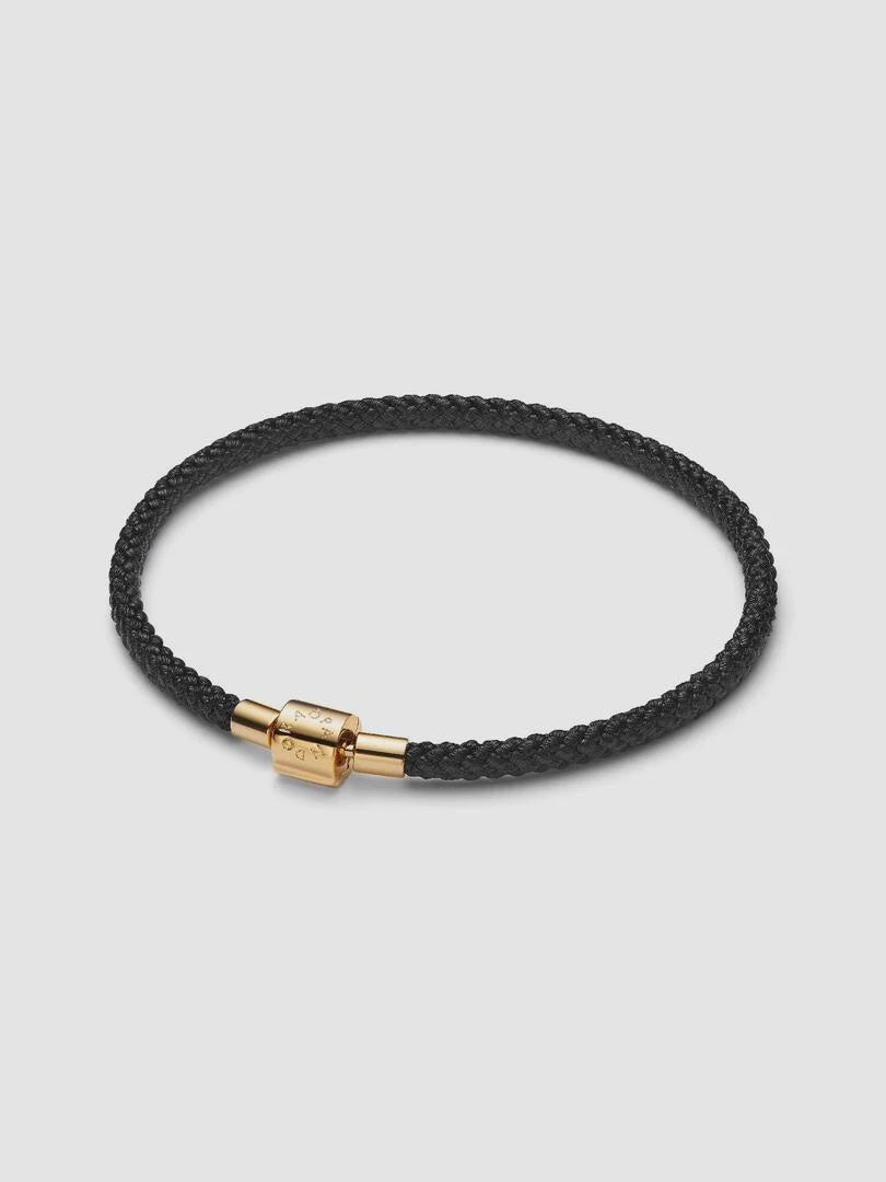 PANDORA Shimmering Black Cord Bracelet 564530C01