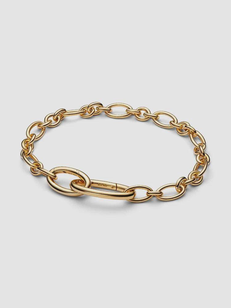 PANDORA Openable Oval Link Chain Bracelet 564678C00