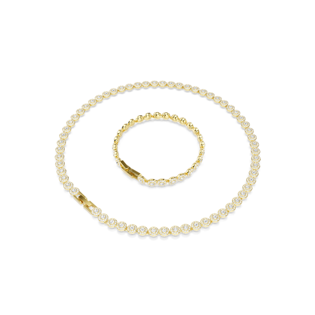 Swarovski Una Angelic set Gold-tone plated 5720506