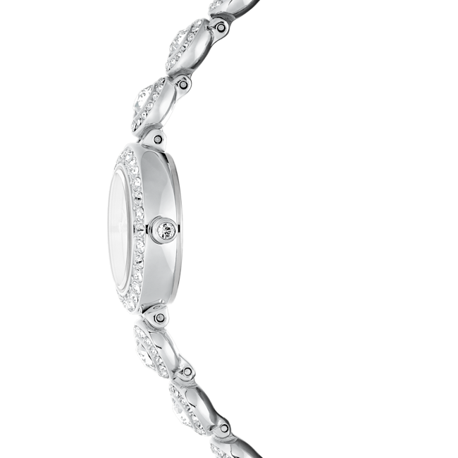 SWAROVSKI Una Angelic watch, Crystal bracelet, Silver tone, Stainless steel 5737038