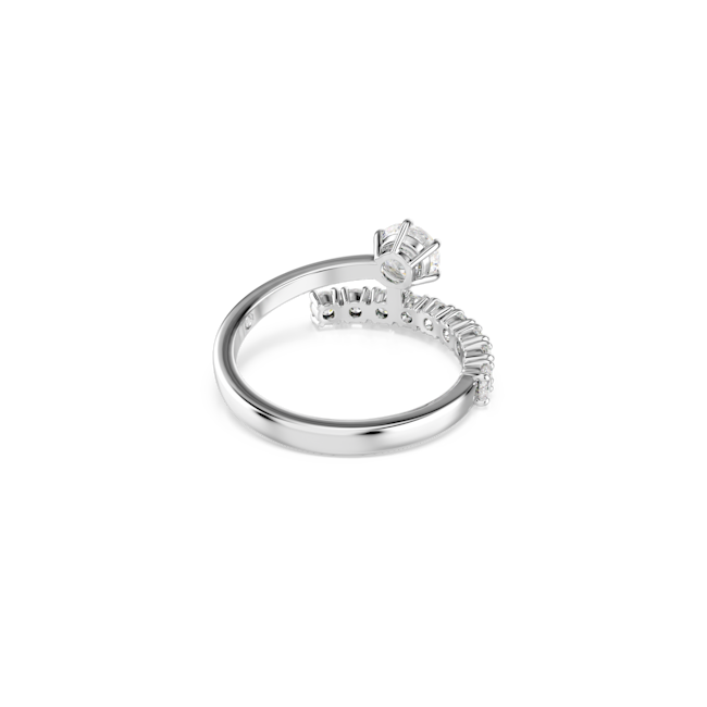 SWAROVSKI Matrix open ring Rhodium plated 5753575