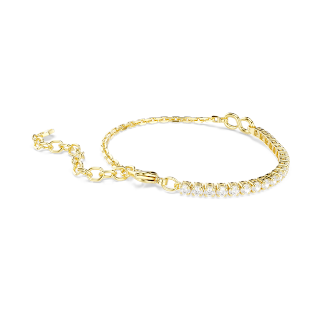 SWAROVSKI Matrix bracelet 18K gold finish 5753925