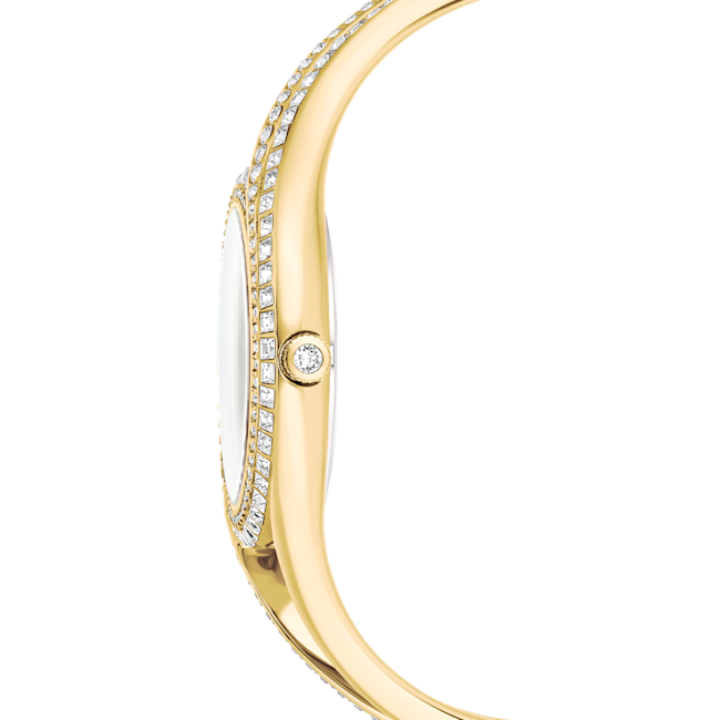 SWAROVSKI Hyperbola bangle watch Metal bracelet Gold tone 5754534